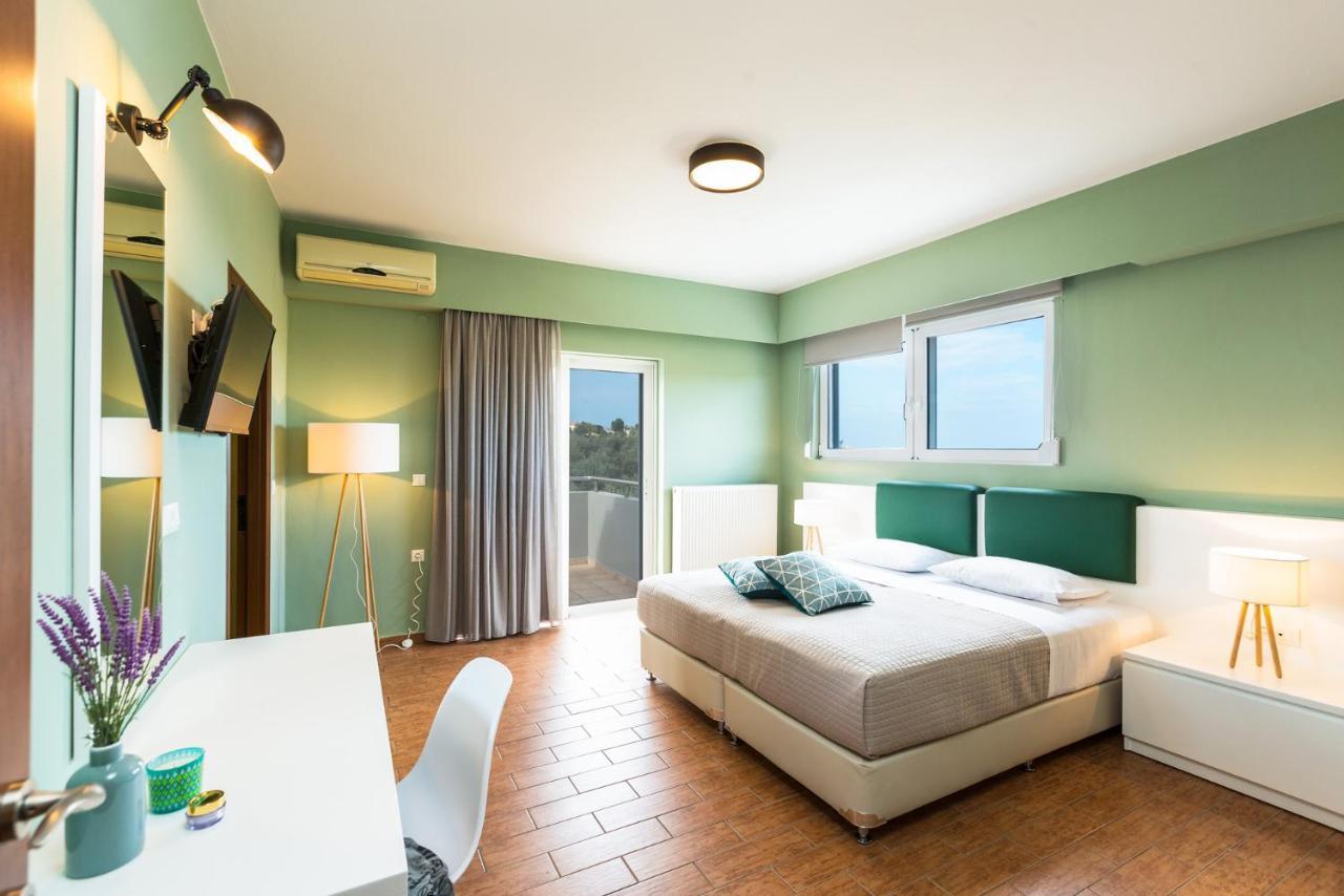 Villa Aelia I Modern & Ideal For Large Groups Galatas  Luaran gambar